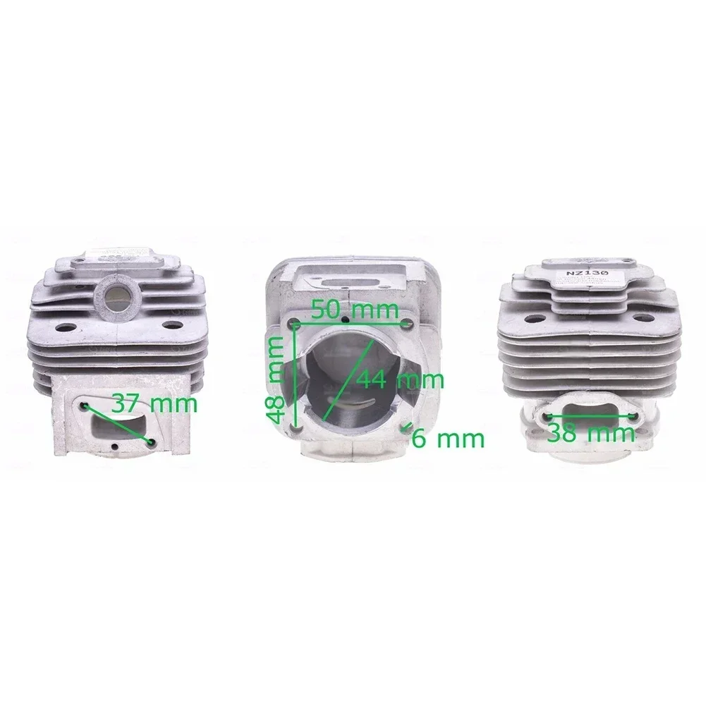 Imagem -02 - Kit de Cilindro e Pistão de 44 mm para Roçadora Timbertech Mfs52 Ms2tl52 Ms52-2tl Conjunto de Cilindros de Anéis de Pistão de Alta Qualidade