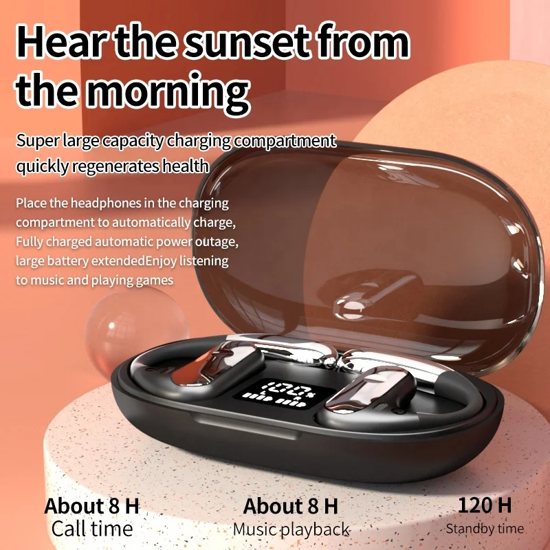 

Q28 Electroplated Headphone BT Earphone Wireless Bluetooth Headset TWS Waterproof Stereo Earhook Sports Headset with Microphone