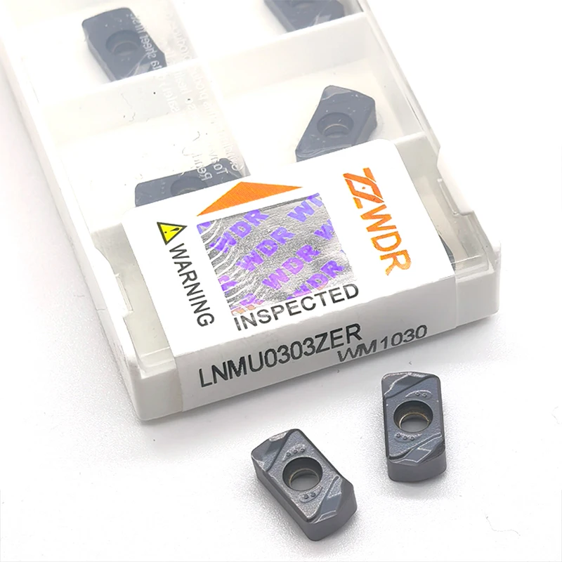 ZZWDR Fast Feed Milling Inserts LNMU0303ZER WM1030 Turning Tools High Quality CNC Cutter Blade LNMU 0303 Lathe Tools