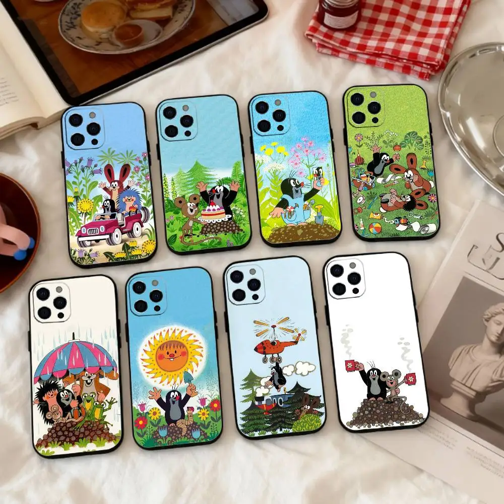 

Sweet Cartoon T-The L-Little Mole Phone Case Silicone Soft For IPhone 17 16 15 14 13 12 11 X XR Plus Pro Max Plus