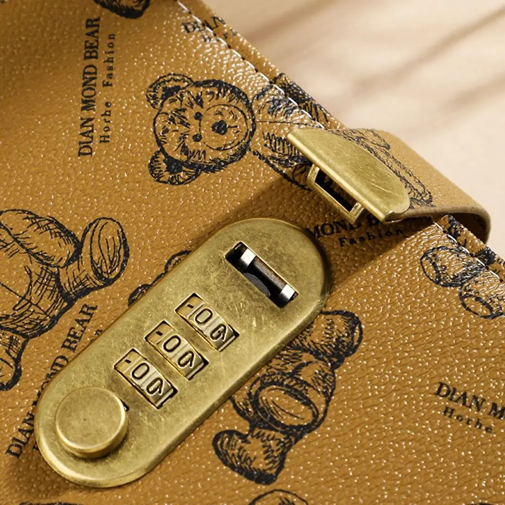 New Password Lock 50 Envelopes Money Saving Challeng PU 100 Envelopes Cash Storage Book Waterproof Save Money Budget Binder