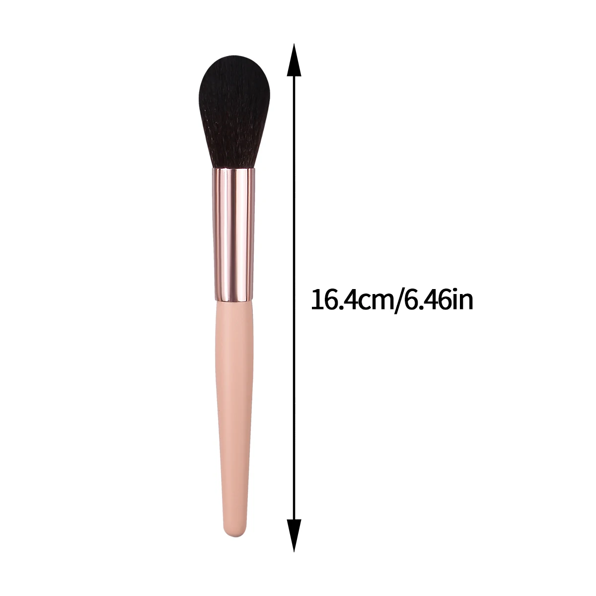 3pcs soft blush brush, loose brush, setting brush, contouring brush, multi-purpose facial makeup brush, beauty and slimming tool