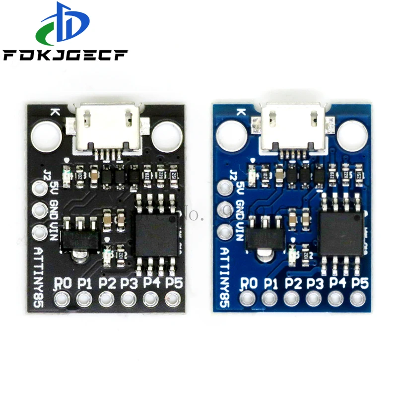 ATtiny ATtiny85 Digispark Kickstarter مايكرو USB لوحة تطوير وحدة لاردوينو IIC I2C TWI SPI متحكم صغير منخفض الطاقة