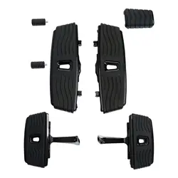 Footboard Brake Pedal Pad Shifter Peg For Harley Touring 1993-2026 CVO Street Glide Electra Glide Road King Driver Passenger