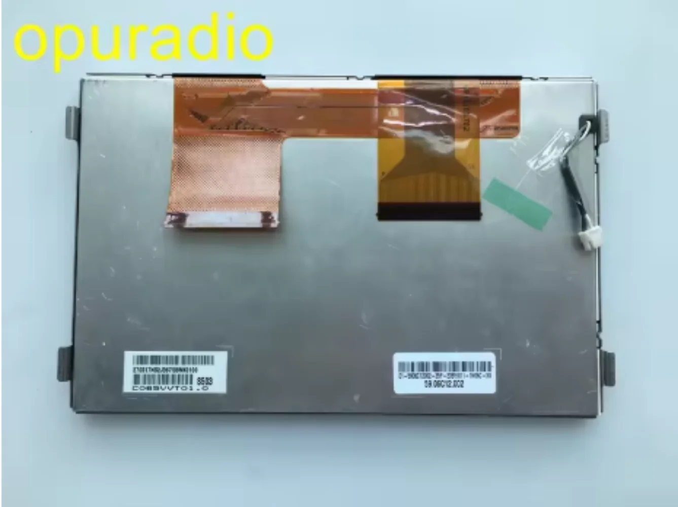 شاشة عرض LCD C065VVT01.0 مع شاشة تعمل باللمس لصوت راديو السيارة