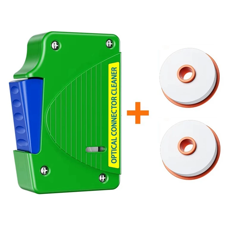 

Кассета для очистки оптоволокна + очиститель для косичек Чистящий инструмент CJAS