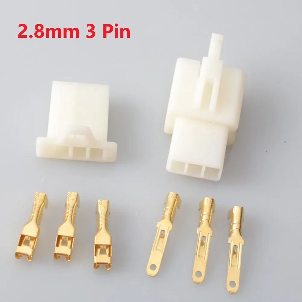 White High Frequency High Quality Socket Connector Terminal Socket Pin Connector 2 Pin 4 Pin For Connecting Wire Harness