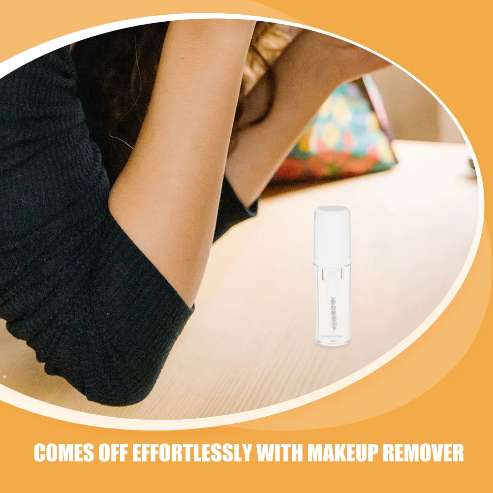 2 個まつげセッティングジェル防水クリアマスカラ簡単に除去できるコンパクトトラベルサイズミニメイク眉毛固定