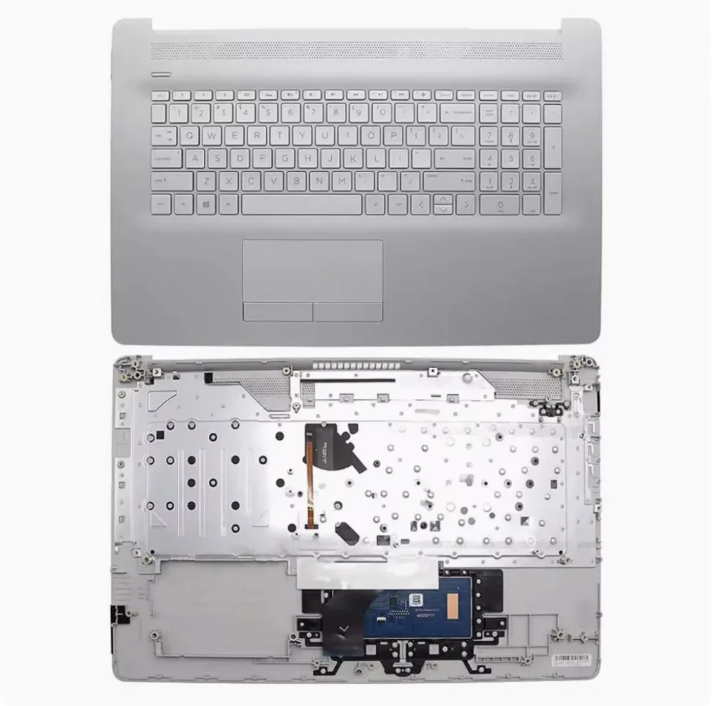 حافظة علوية SX لجهاز HP 17-BY 17-CA مع استبدال لوحة المفاتيح LCD Palmrest بإضاءة خلفية ODD #1