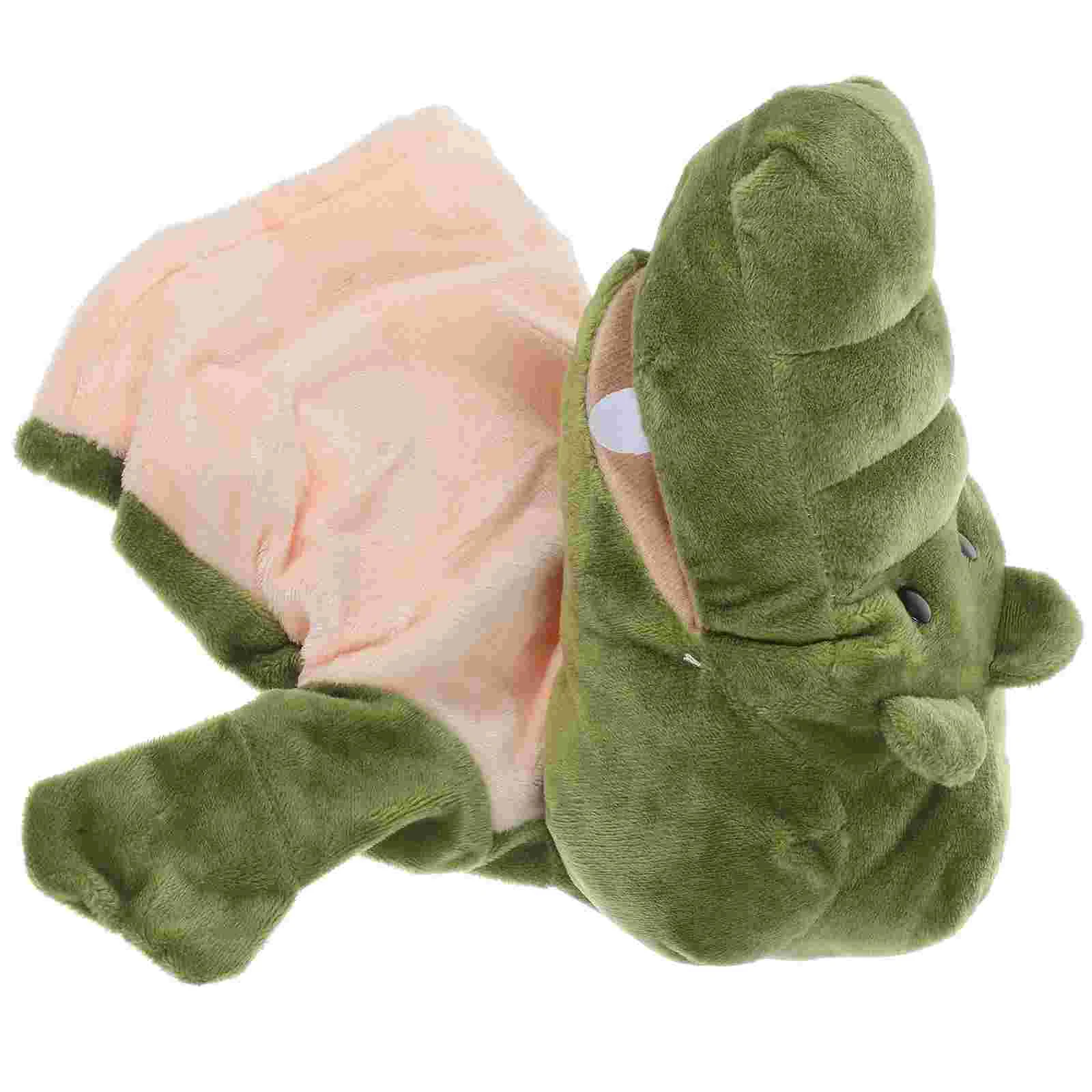 Lizard Hand Puppet Early Education Toy Child Stuffed Animal Puppets Plush Alligator for Kids