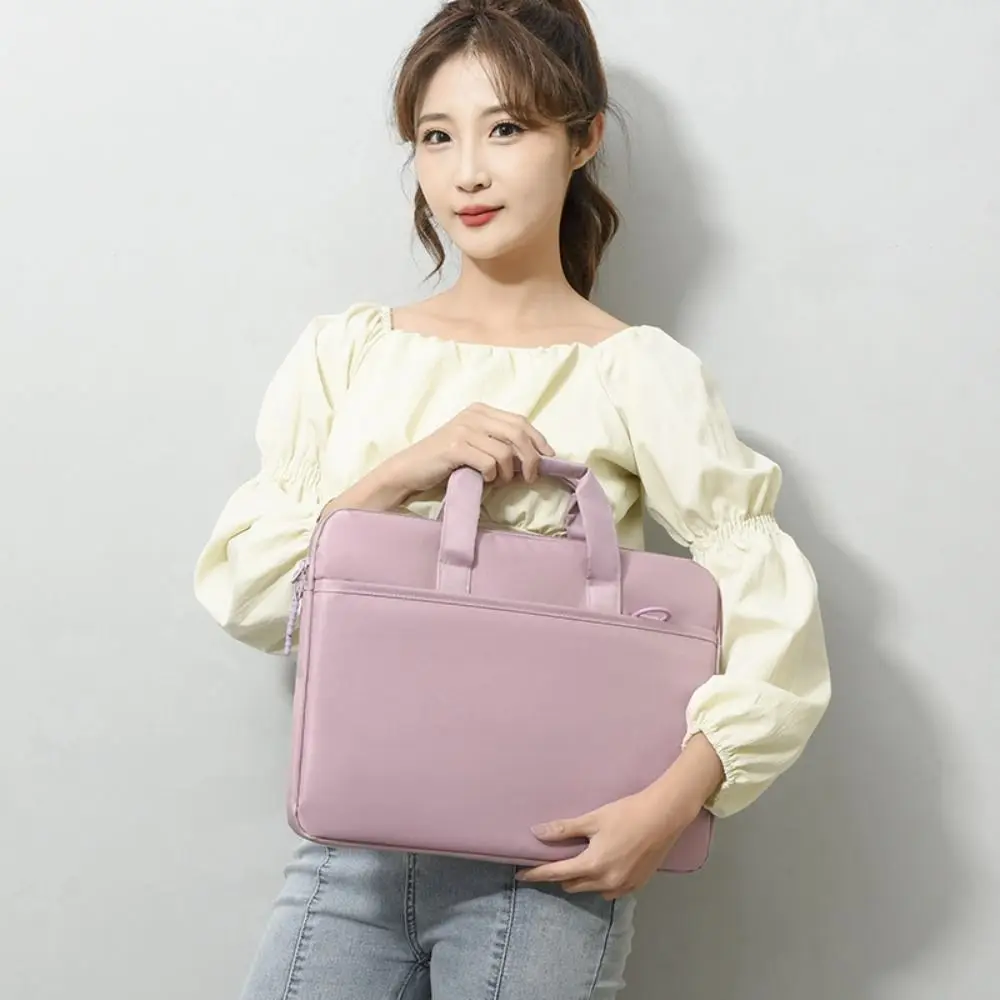 

14/15.6 Inch Laptop Shoulder Sleeve Bag Briefcase Portable Notebook Pouch Multifunctional Shockproof Computer Storage Bag