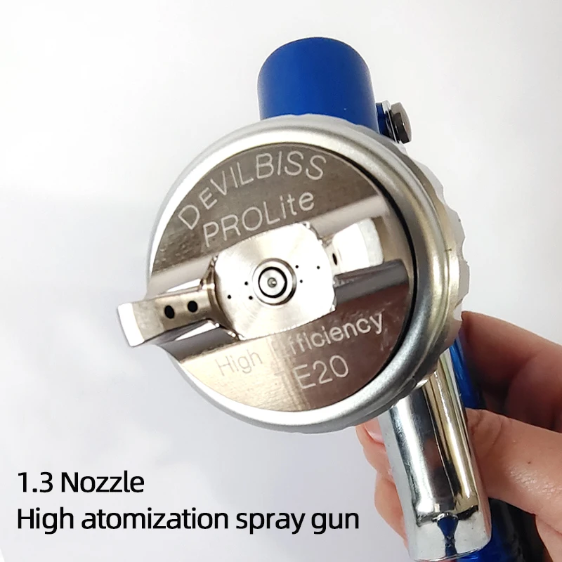 Devilbiss Prolite Lvmp Spray Gun Professional Paint Spray Gun  Blue Paint Gun Water Based Automotive Guns Car Painting Tools