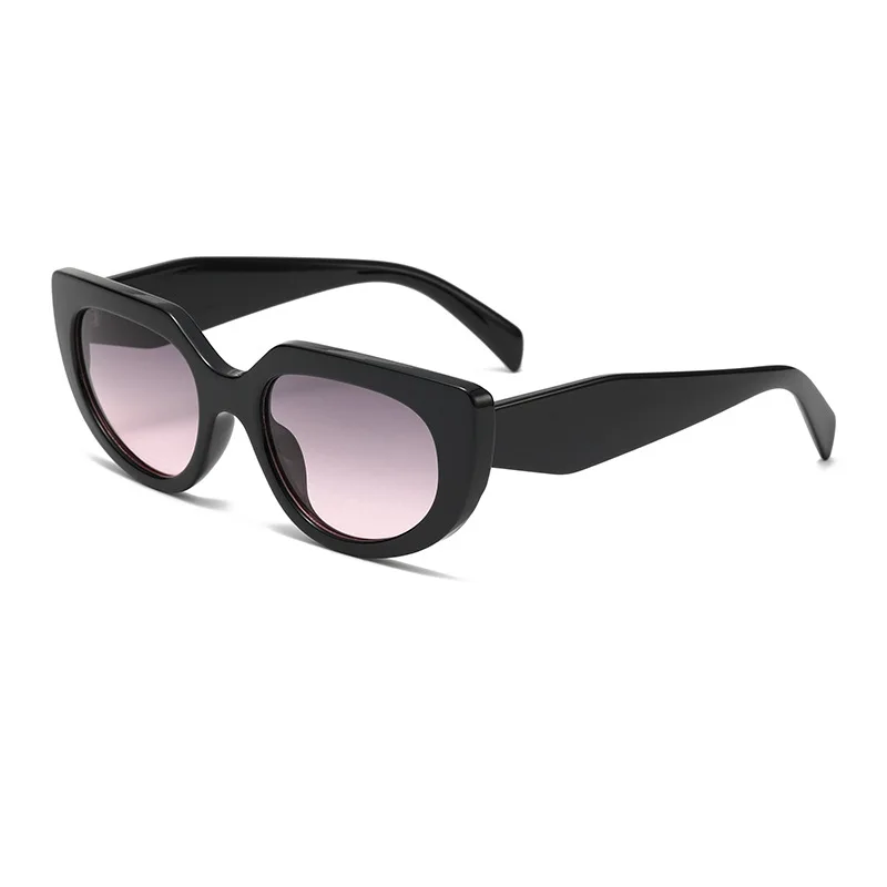 

Vintage Thick Frame Cat Eye Sunglasses Women Retro Square Men Trendy Luxury Colorful Gradient Lens Shades Oculos UV400 3675