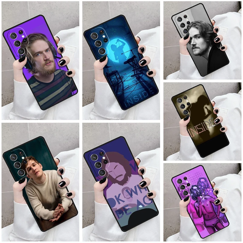 

Phone Case For Samsung Galaxy S24 S23 S21fe S22 Ultra Plus Note 10 20 S8 S9 S10 Cover Bo Burnham Inside