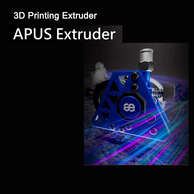 

APUS Extruder Extruder, Hardened Steel Gear Reducer Extruder for 3D Printers, Accessories