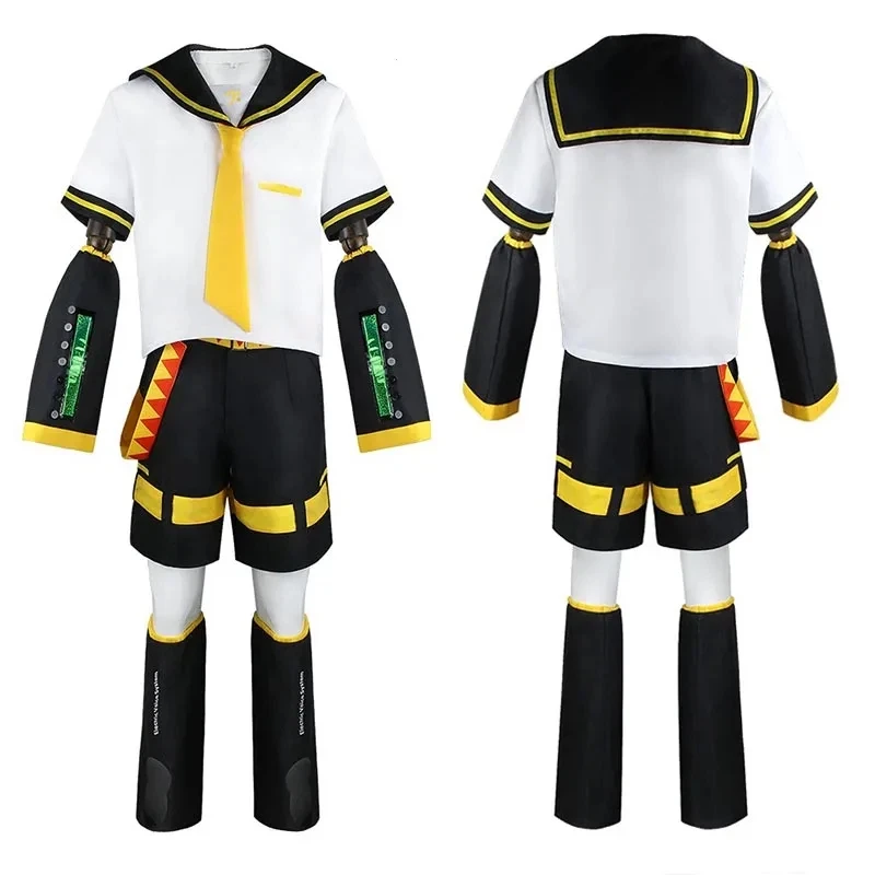 Costume de Cosplay Anime Rin Len, uniforme Kagamine JK pour Halloween, tenues de bande dessinée Con