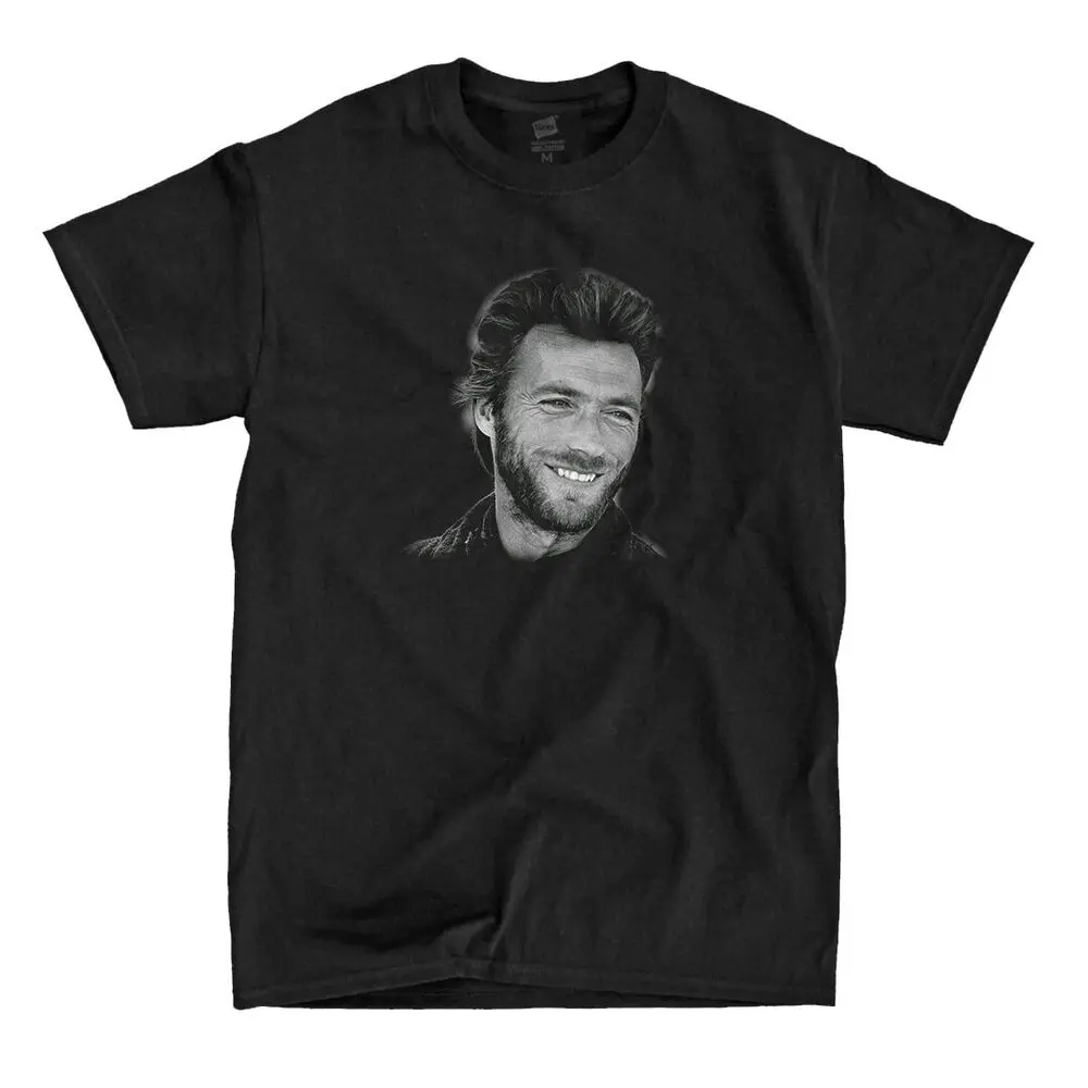 Clint Eastwood - Black Shirt - Ships Fast! High Quality!