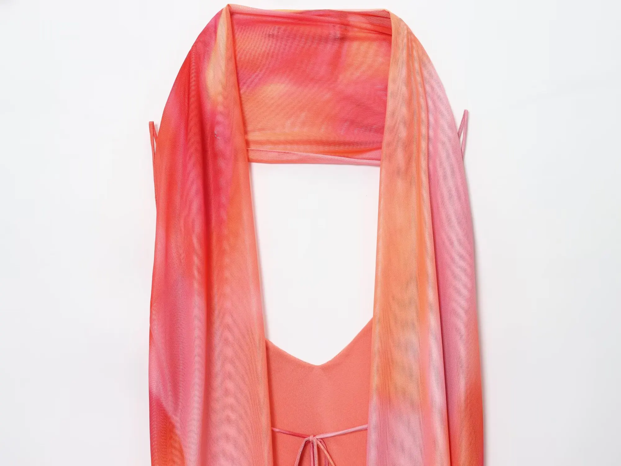 Women Summer Holiday V Neck Printed Long Scarf Sleeveless Slim Dresses Women Elegant Sexy Backless Party Dresses