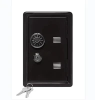 Household Insurance Box Vertical Mini Metal Safe Car Safe Key Insurance Cabinet Desktop Decoration Piggy Bank 6