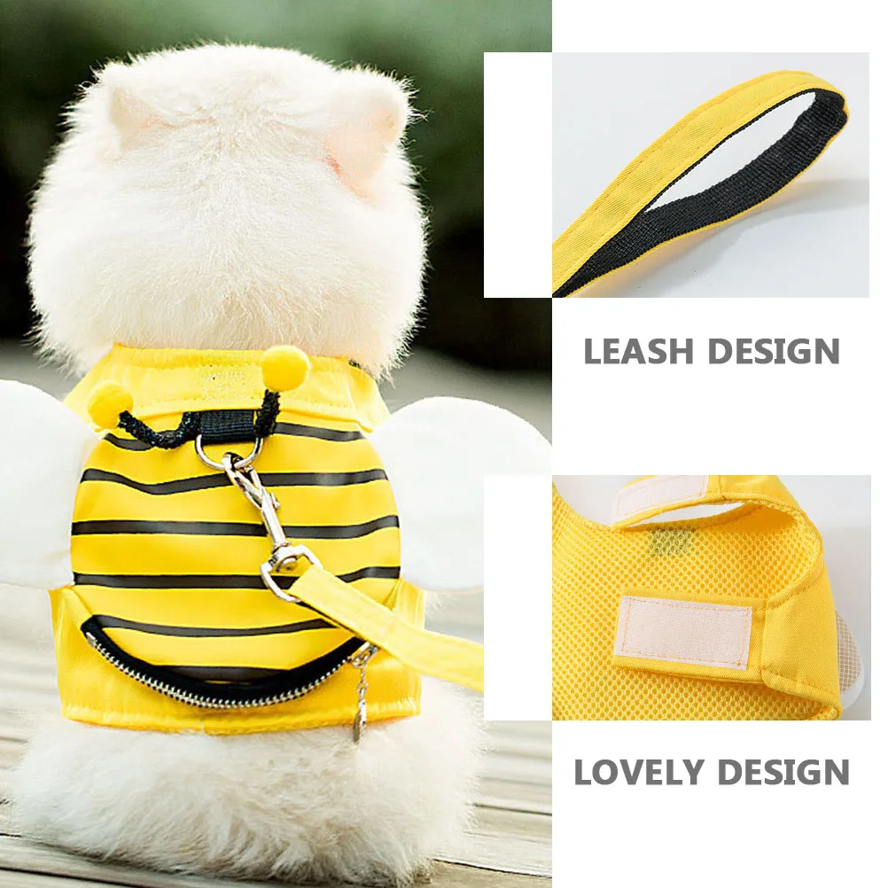 

Dog Leash Little Harness Cute Small Wiring Walking Strap Training Aluminum Alloy Pet