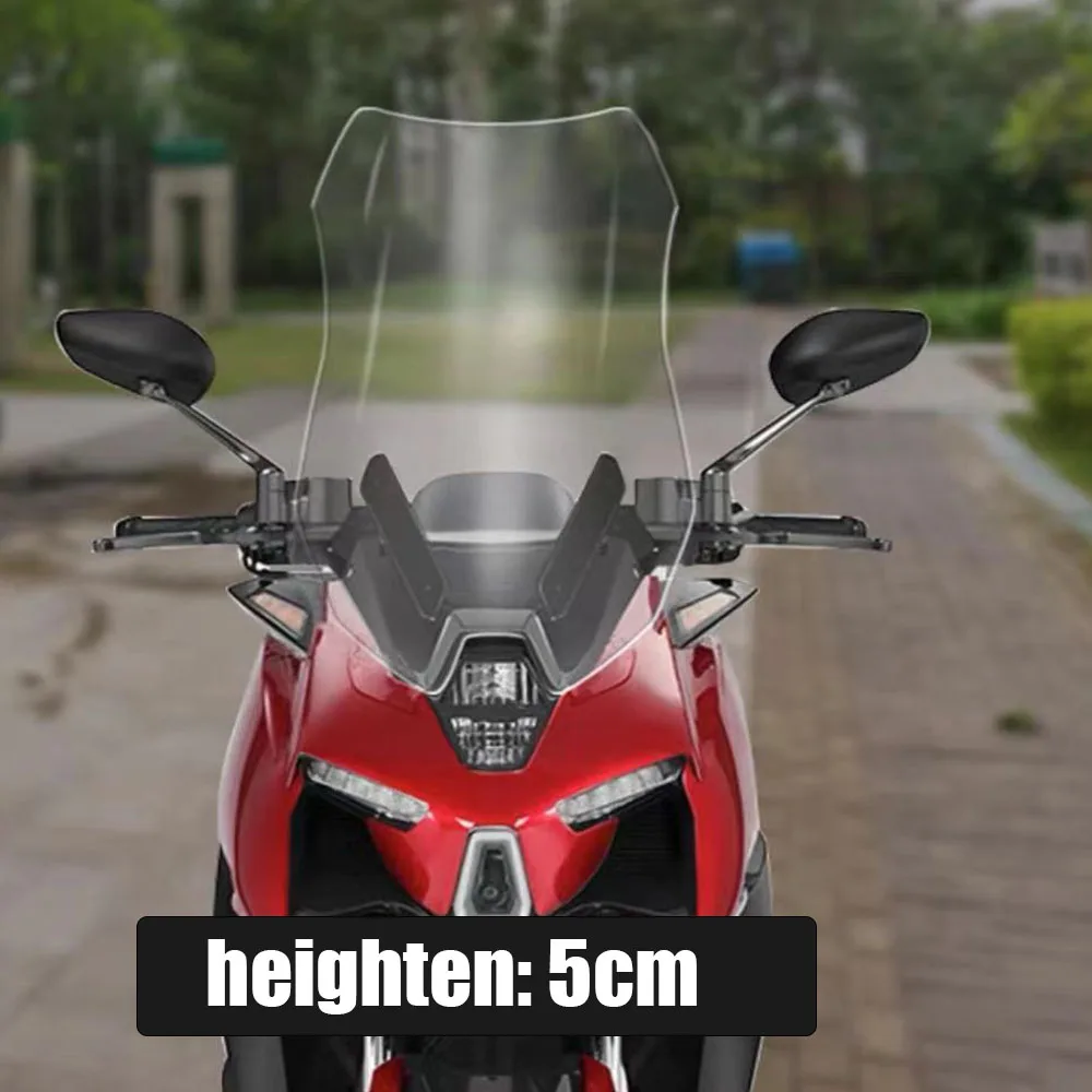 For Zontes ZT310-M 310M ZT310M Motorcycle Modification Heighten Windshield Fit Zontes M310 Dedicated Windscreen Windshield