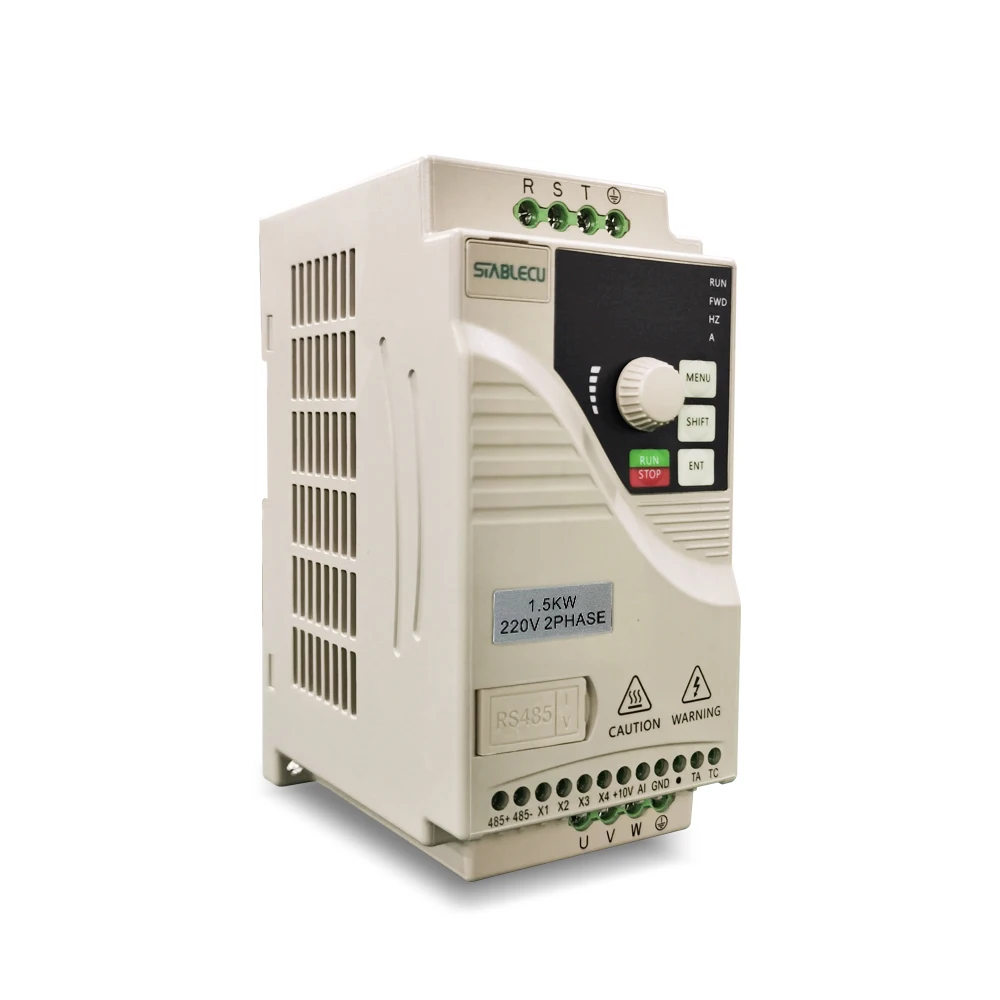 Industrial 3 Phase Inverter VFD 0.75kw 1.5kw 2.2kw 4kw 5.5kw 7.5kw 15kw 220v 380v Motor Controller Ac Variable Frequency Driver