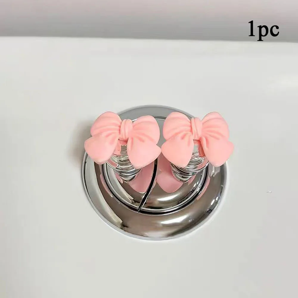 1 PC Bathroom Flower Shaped Toilet Press Tool Creative Toilet Press Button Press Push Switch Decor Switch Toilet Bathing Button