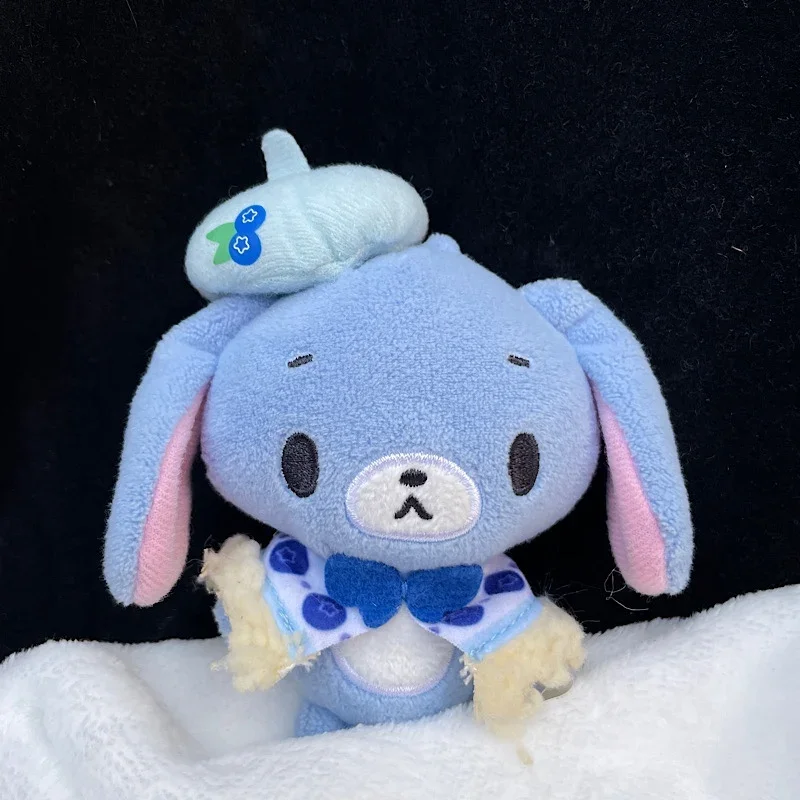 Sugarminuet Blueberry Shirousa Kurousa Aomimiusa Plush Keychains Tea Time Cute Kawaii Bag Keychains Mascot Key Chain Girls Toy