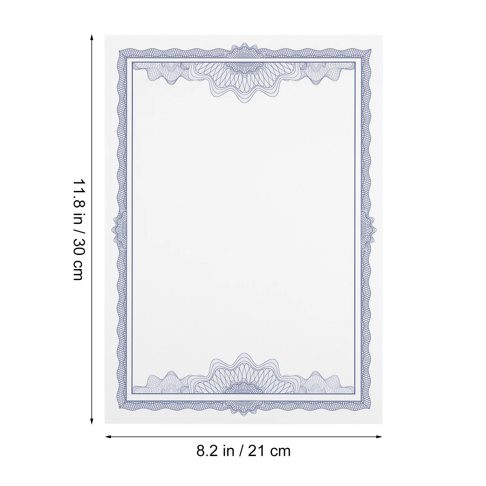 10pcs Honor A4 Blank Printable Inner Sheets For School Printable Award Paper Graduation Award Office A4 Certificate Paper Use