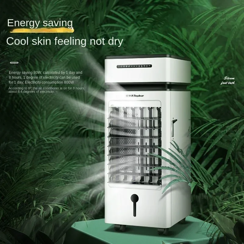 Cooling and heating dual-purpose household cooling fan water humidification air conditioner ventilateur portable