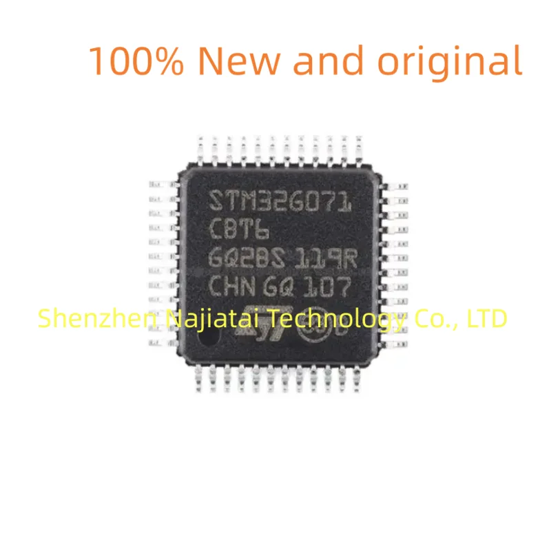 

10 шт./лот, 100% новый оригинальный чип STM32G071CBT6 STM32G071 LQFP48