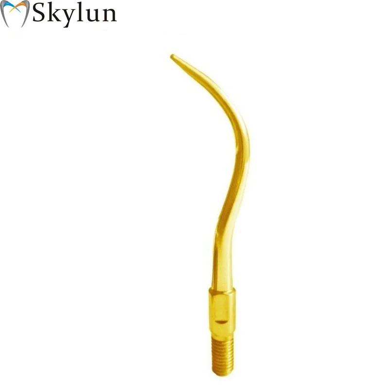 

100 шт. насадки для стоматологического ультразвукового многофункционального скалера # 7-каратные насадки BT Scaling Gold Tips CT Fit KaVo