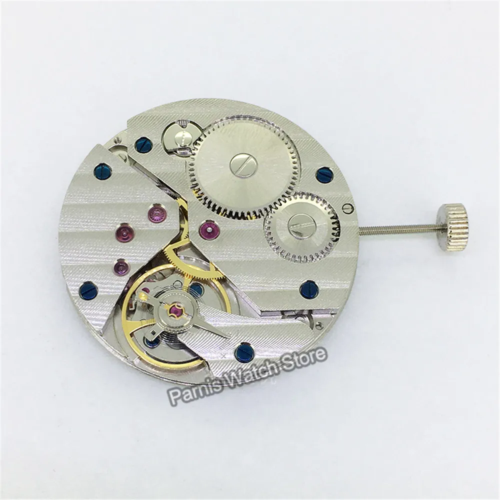 Mechanical Movement 17 Jewels 6497 Asian Swan Neck Hand Winding Watch Movement