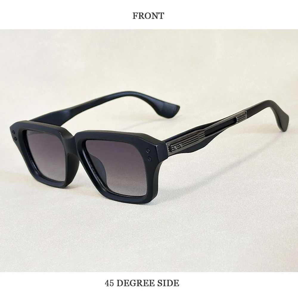 Retro Sonnenbrille Männer Vintage Quadrat Sonnenbrille Frauen Luxus Designer Mode Gläser Dropshipping Gafas De Sol Hombre Zonnebril – Detail 30