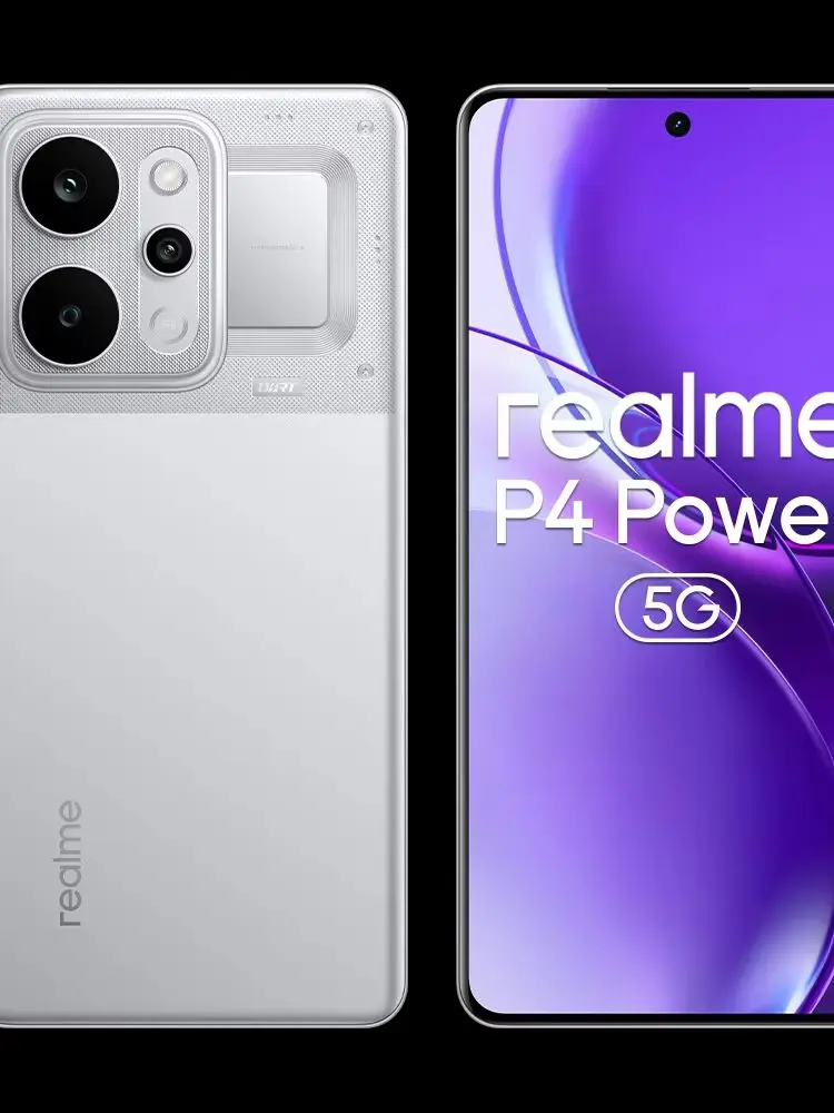 realme P4 Power 5G Smartphone 10001mAh Akku 80W Ladefunktion 6,8 Zoll 144Hz Curved Display Dimensity 7400 Ultra Chipsatz 50MP Sony Kamera Kein Ladegerät im Lieferumfang enthalten