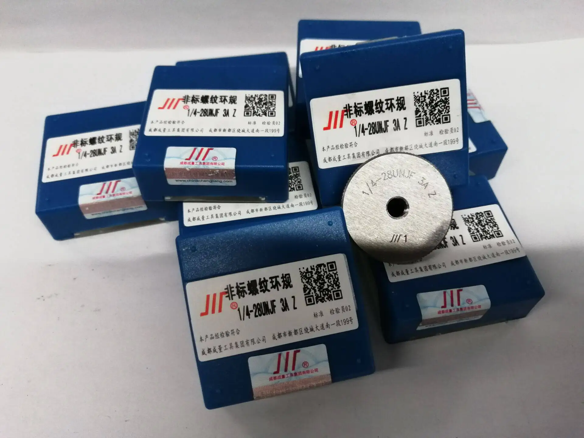 

UNJF 3A Thread Ring Gauge 1/4-28 5/16-24 3/8-24 3/4-16 1/2-207/16-20 Support Customization