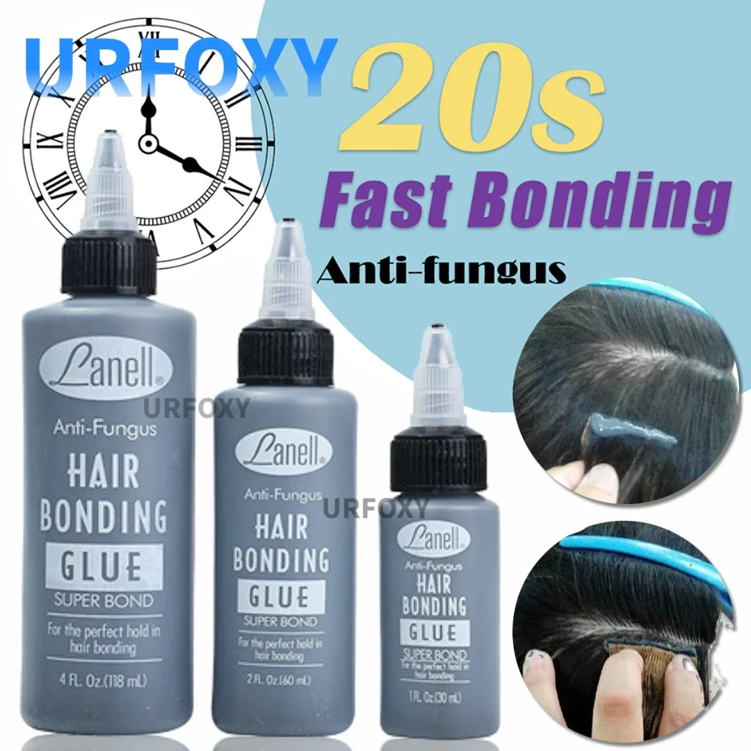 Salon Super Hair Bond Glue Anti-Fungus Waterproof Hair Extension Bonding Glue Black Lash Adhesive Glue For Professional Use Only