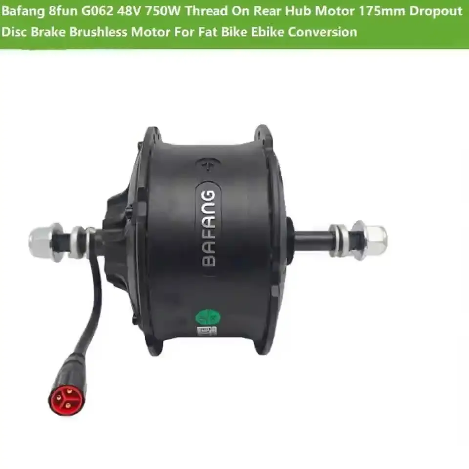 Bafang G060 48V 250W 500W Cassette Rear Hub Motor 190mm Dropout