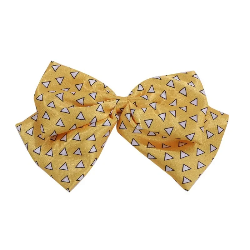 Anime Cosplay Bow Hair Clips Accessories Shinobu Nezuko Tanjirou Headwear for Women Girls