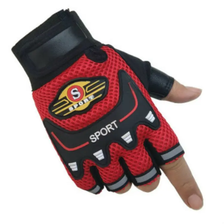 Halbfinger-Handschuhe für Damen und Herren, rutschfest, verschleißfest, Outdoor-Reiten, Fitnessstudio, taktisches Training, Wandern, Klettern ​