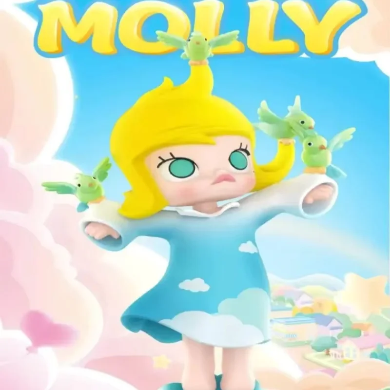 

Pop Mart A Boring Day with Molly Series Blind Box Guess Bag Desktop Decoration Cute Model Gift Girl Blind Bag Toys Anime Figure