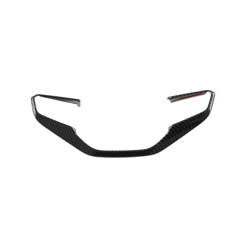 For MG4 MG 4 EV 2024 2023 2022 Carbon Fiber Style Steering Wheel Trim Cover Car Accessories