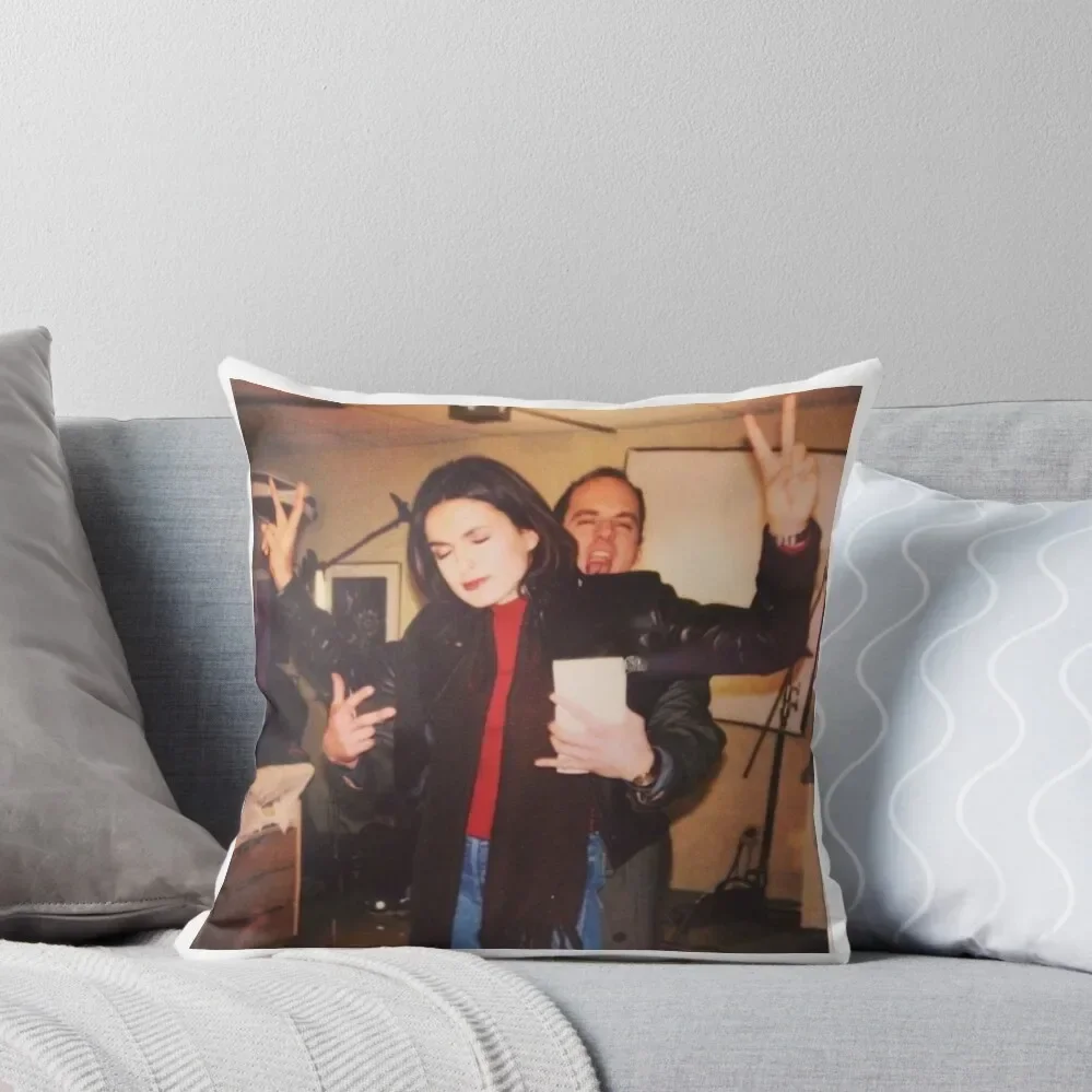 Mariska Hargitay & Chris Meloni SVU Throw Pillow Marble Cushion Cover Room decorating items Cushion Child pillow