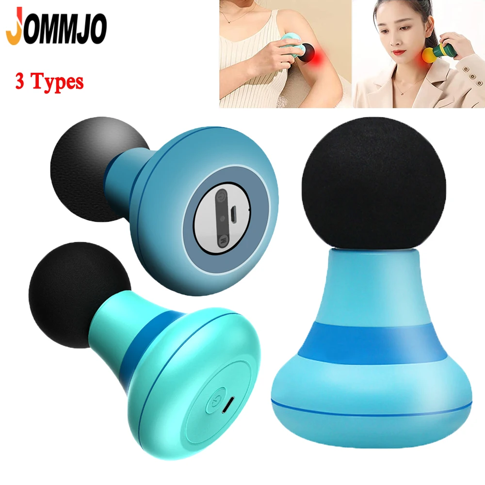 Mini Electric Handheld Massage,With 6 Speed Vibration Modes,Cordless Handheld & Portable,Suitable For Shoulder,Neck Back Massage