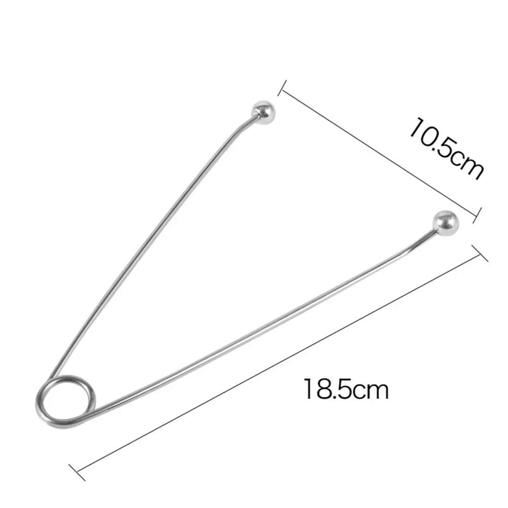 

Fish Opener Hook Remover 1pc Frog Remover Silver Stainless Steel Strong Resilience High Performance High Quality