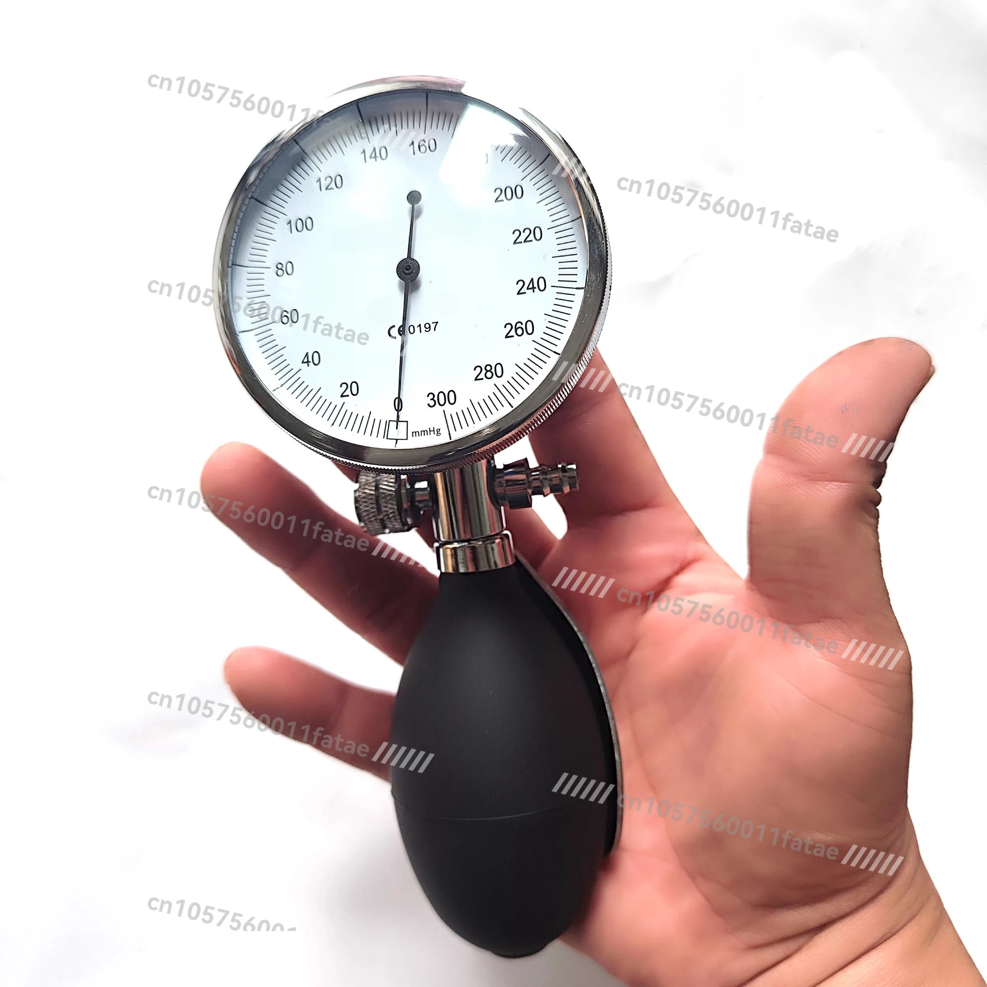 Holding A Gas Pressure Gauge, An Inflatable Pressure Gauge, A Leak Gauge