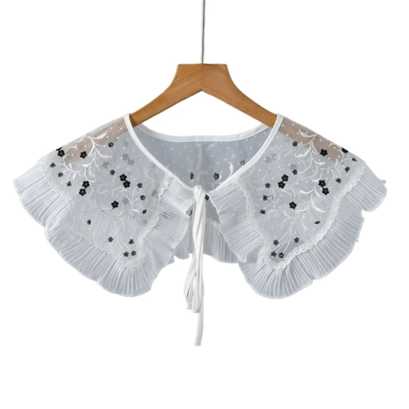 

Стильный съемный воротник для женщин Добавьте нотку моды и индивидуальности в свой образ с помощью этого съемного воротника HXBA