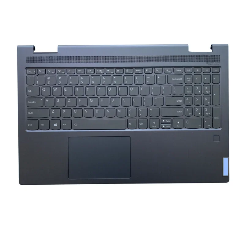 New Palmrest Backlit Keyboard For Lenovo Yoga 7-15ITL5 82BJ Grey 5CB1A22487