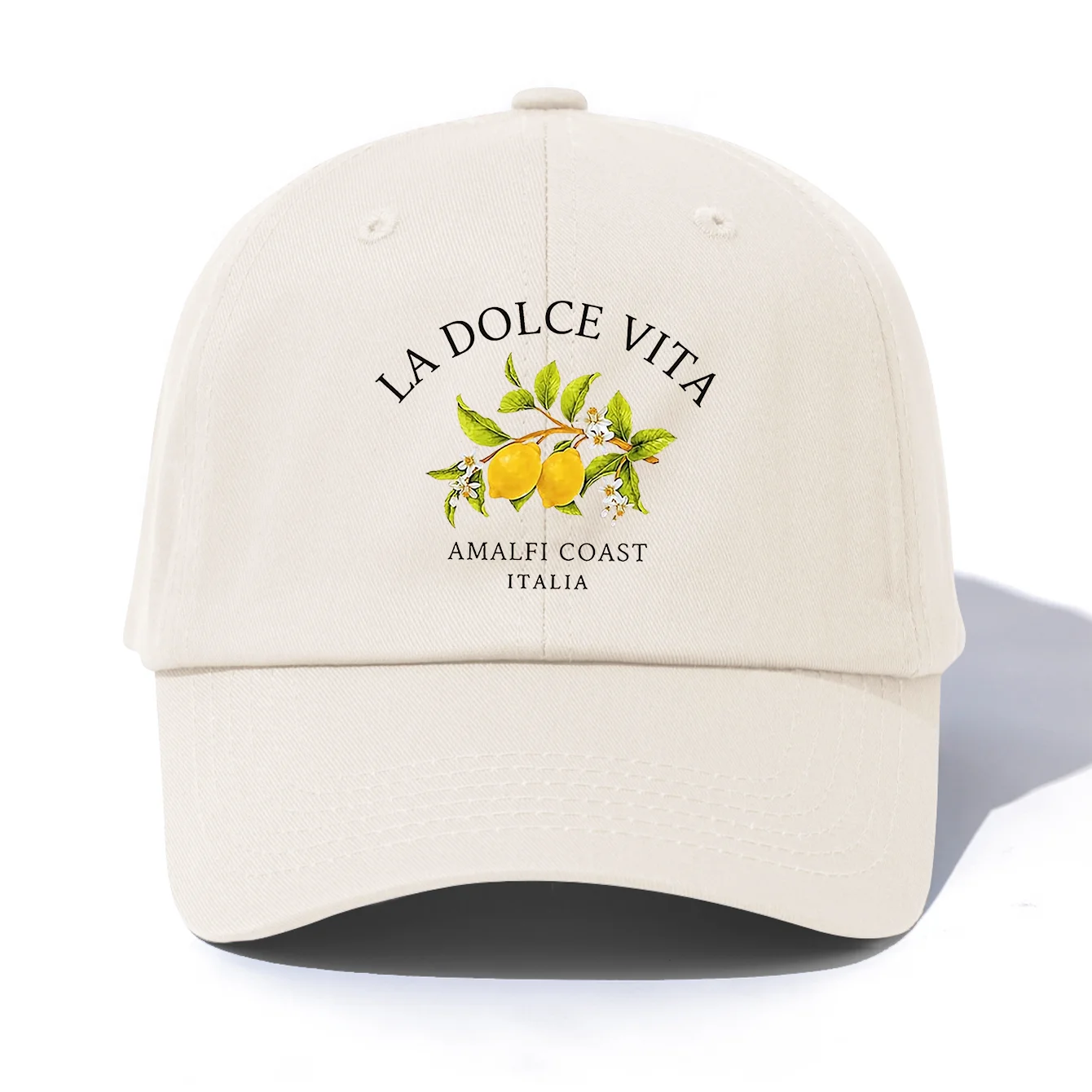 1 gorra de béisbol con estampado LA DOLCE VITA para adultos, estilo Retro minimalista, informal, suave y ajustable, perfecta como regalo