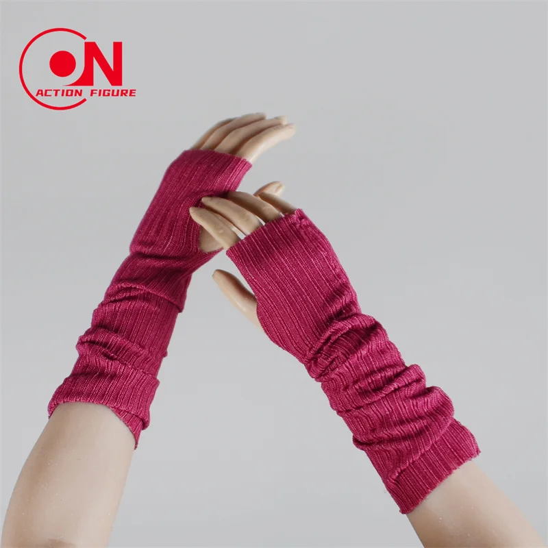ألعاب الفلفل الحار 1/6 مقياس أنثى الذراع كم قفازات واقي المعصم الملابس والاكسسوارات نموذج صالح 12 ''الجندي عمل الشكل دمى الجسم #6